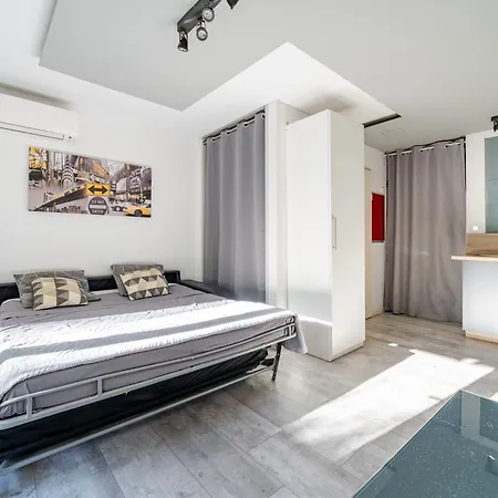 Charmant Studio Cagnes-sur-Mer Esterno foto