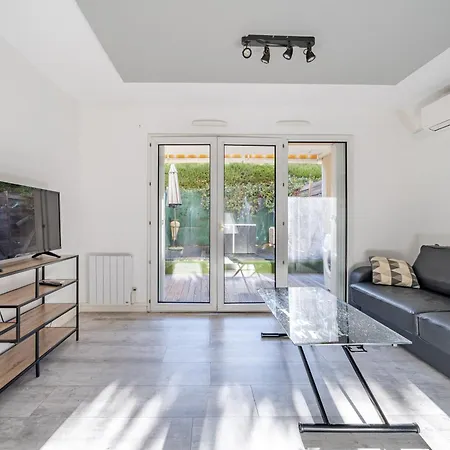 Charmant Studio Cagnes-sur-Mer Esterno foto
